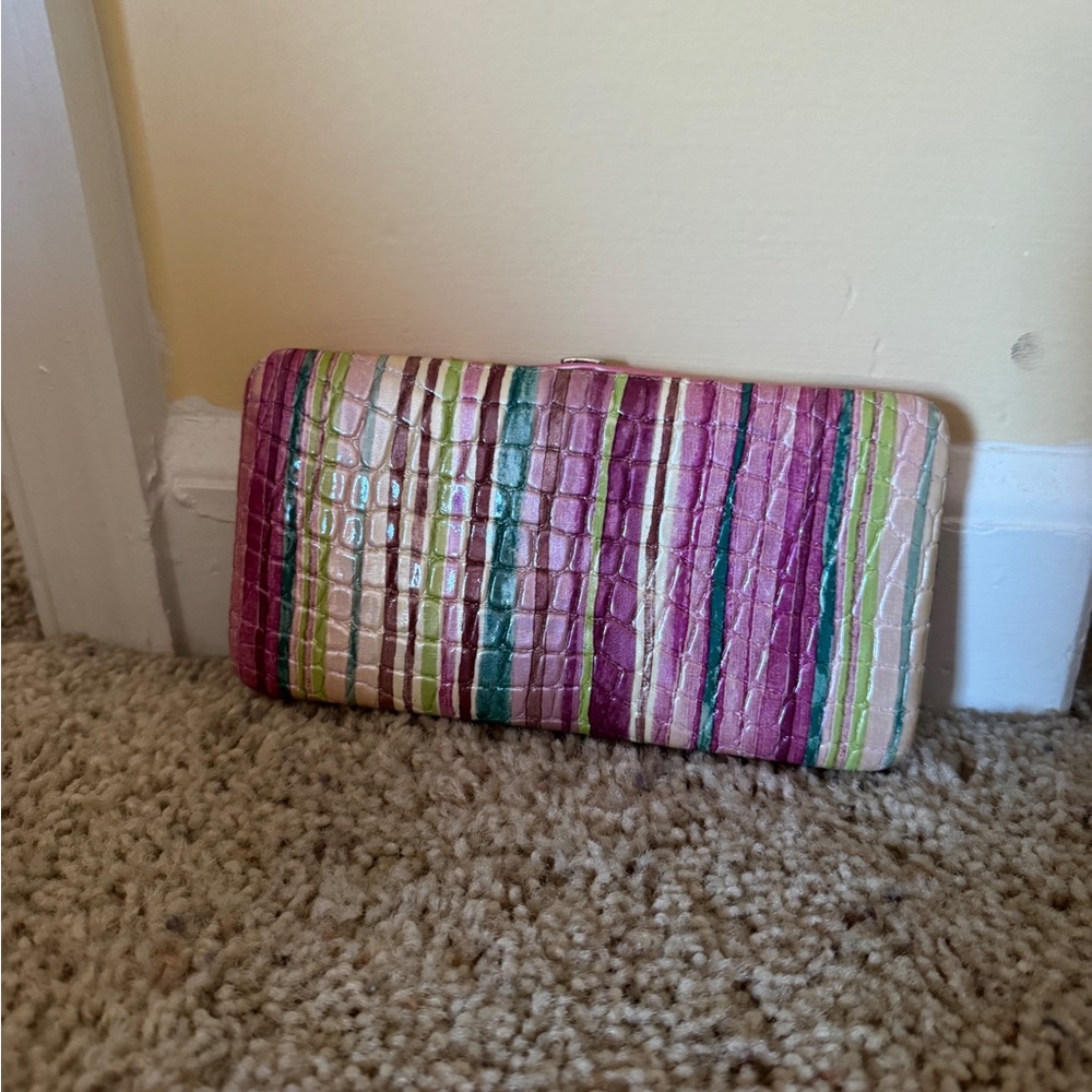 Colorful Striped Wallet